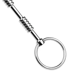 UrethralPlay Tige d'urètre en métal Clave 8.5cm - Diamètre 8mm
